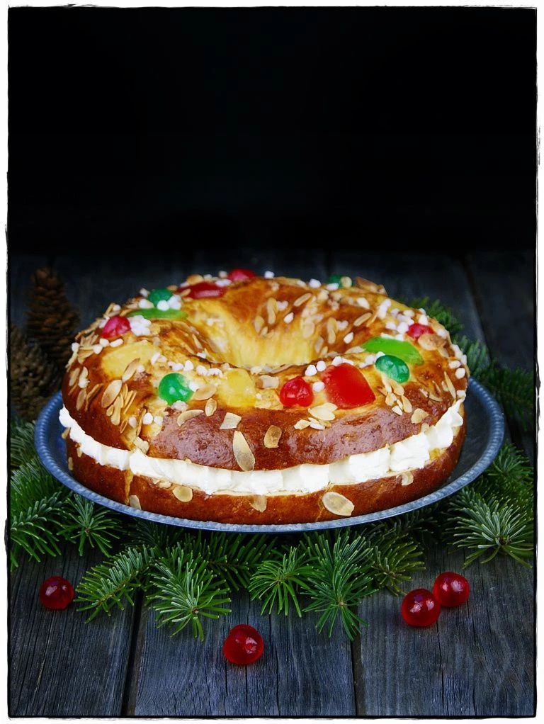 rosca de reyes rellena