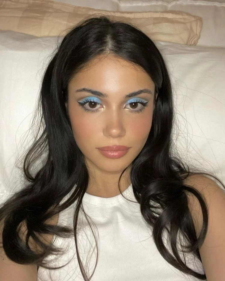 washed denim tendencia en maquillaje