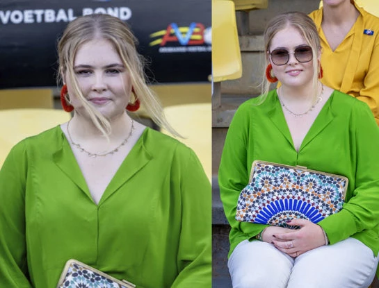 El detalle tech y los accesorios de lujo de la princesa Amalia
