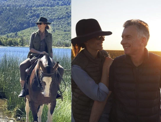 Juliana Awada compartió fotos del cumpleaños número 64 de Mauricio Macri
