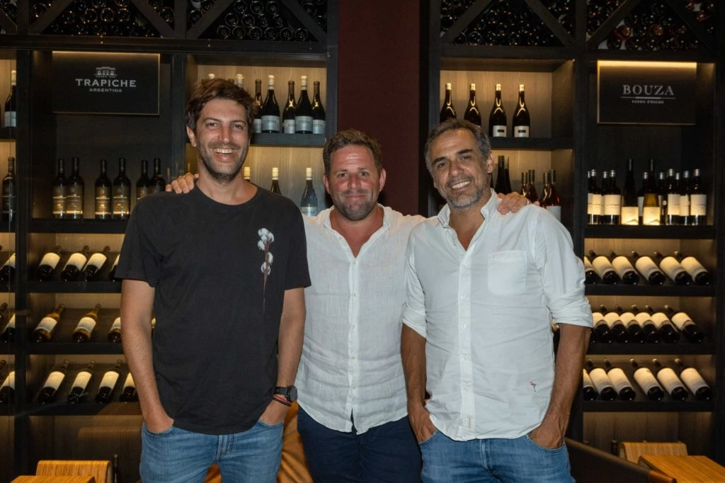 Albert Koiffman, Tommy Muñoz y Mariano Zabaleta