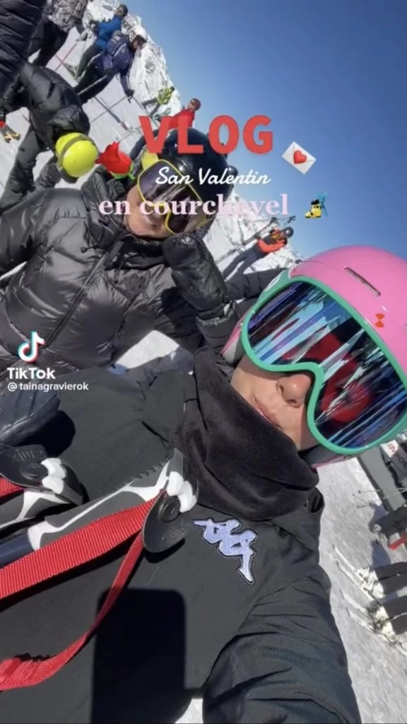 Así celebró Taína Gravier San Valentín. Foto: Instagram.