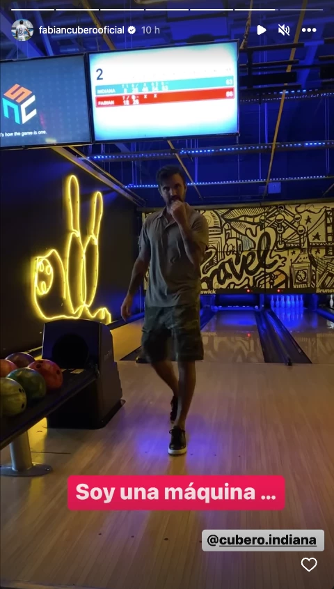 Fabián Cubero e Indiana Cubero