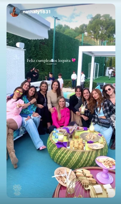 cumpleaños de Antonela Roccuzzo
