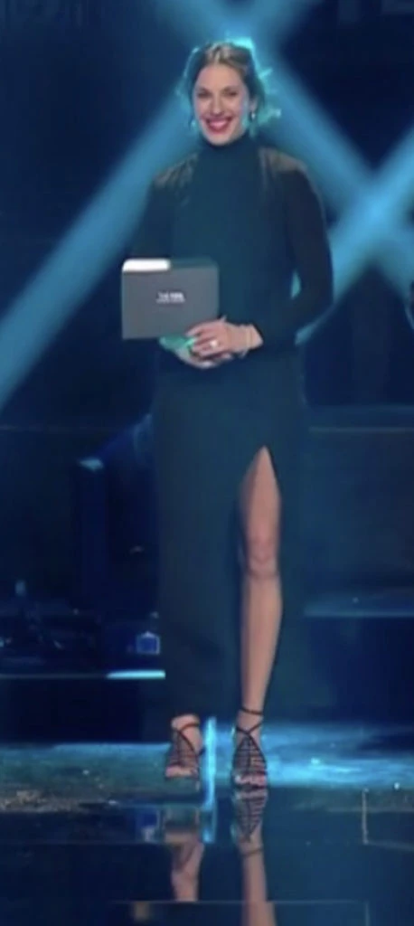 Carli Lloyd con vestido polera. Foto: Instagram.