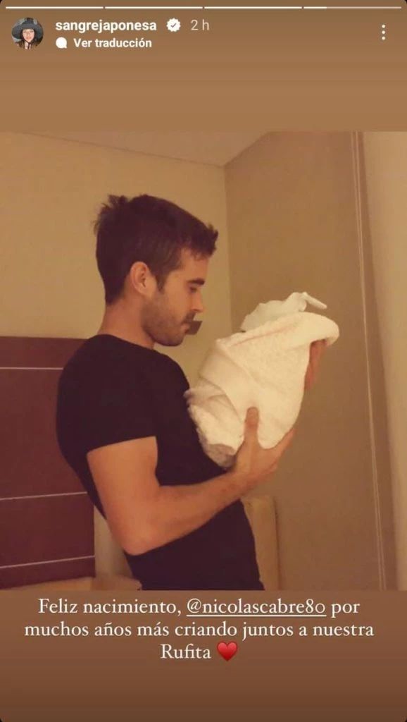 China Suárez saludó a Nico Cabré por su cumpleaños con una foto inédita
