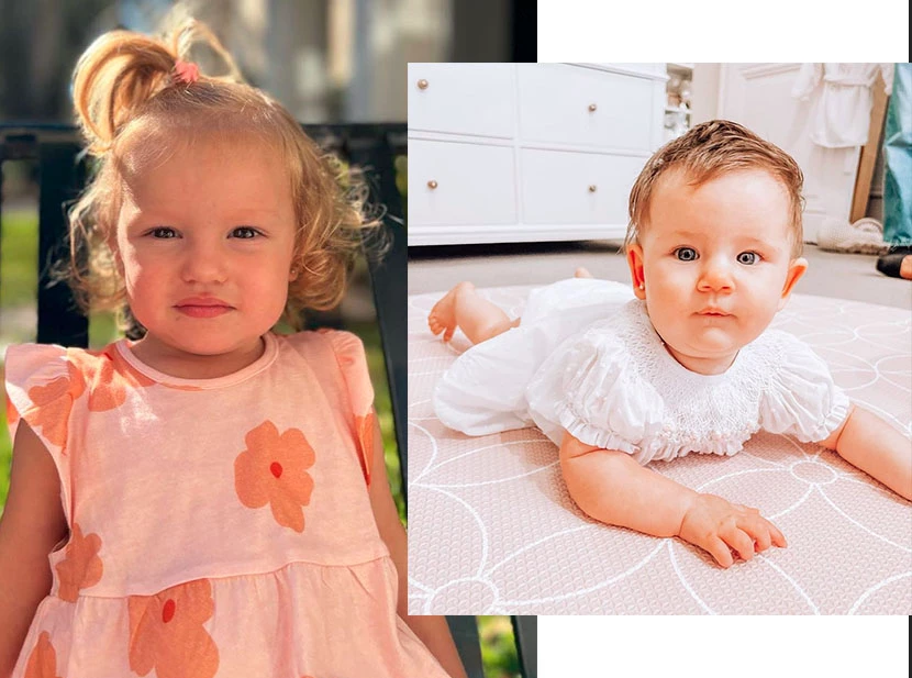 ana garcía moritan y arianna pella peinadas con moños