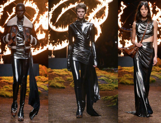Semana de Moda de Milán: Los metalizados suben al poder de la mano de Blumarine