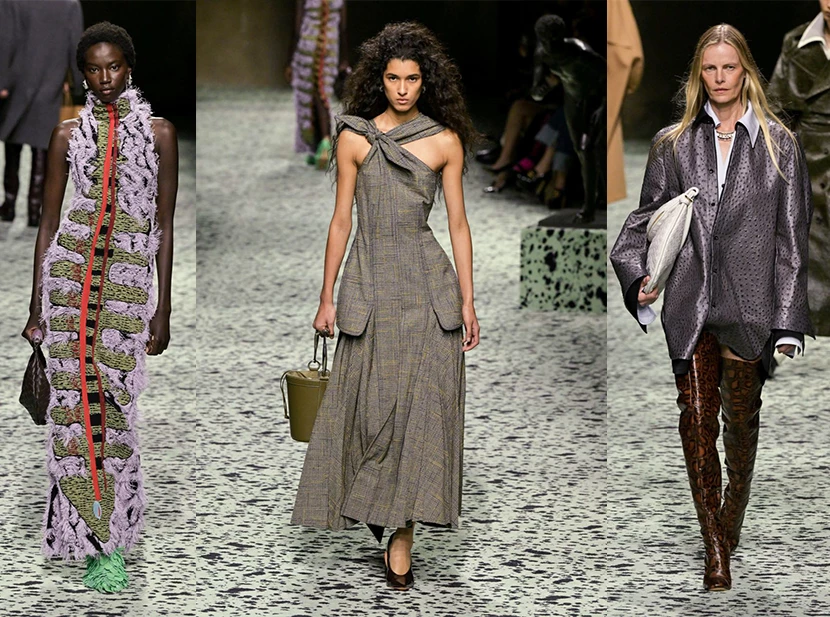 Desfile Bottega Veneta, otoño invierno 2023/24 en la Semana de la Moda de Milán