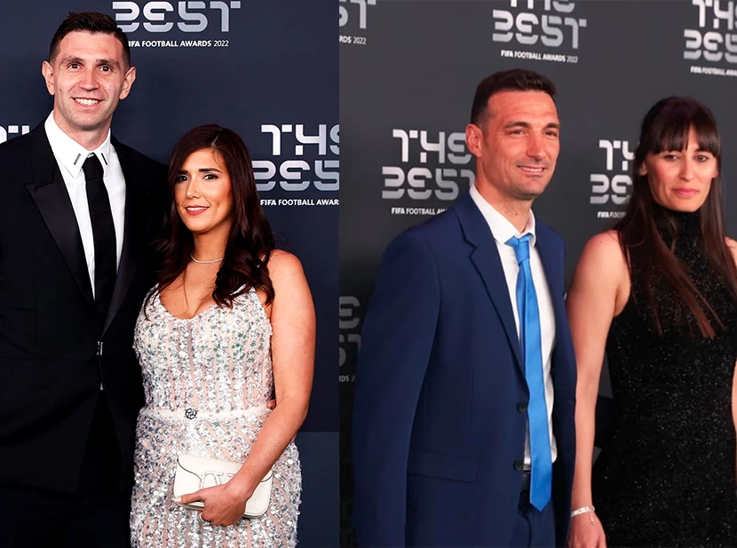 Looks de scaloni y el dibu martinez