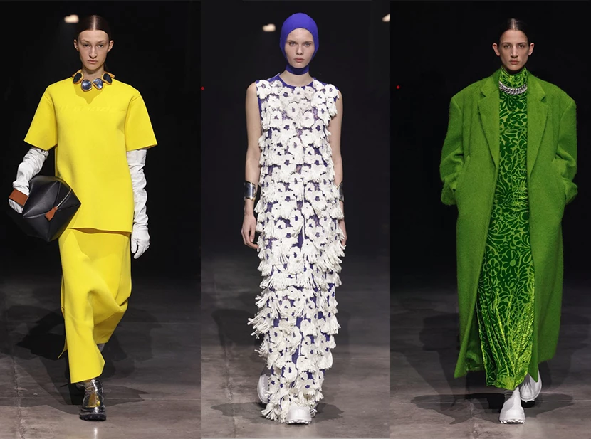 Desfile Jil Sander en la semana de moda de Milán