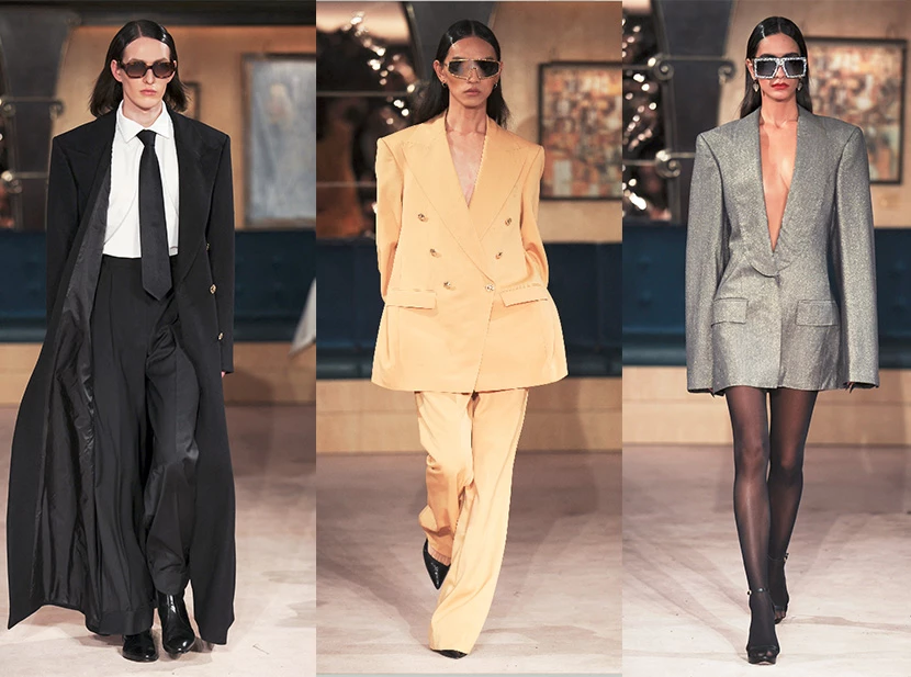 Desfile otoño invierno 2023/24 de Helen Anthony en Londres Fashion Week