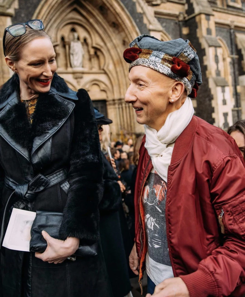 Despedida de Vivienne Westwood. Foto: Instagram. 