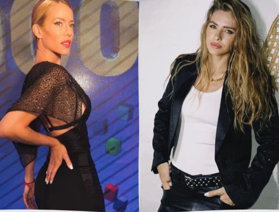 Coincidencia fashion: Nicole Neumann y la China Suárez usaron el mismo pantalón que es tendencia
