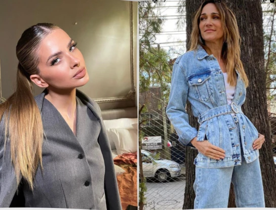 Coincidencia fashion: Vero Lozano y la China Suárez apostaron por el abrigo que será tendencia
