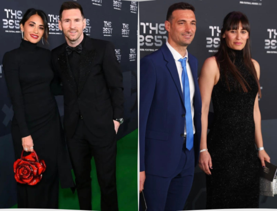 Alerta tendencia: los vestidos cuello polera fueron furor en los premios The Best y son un hit para los looks de noche