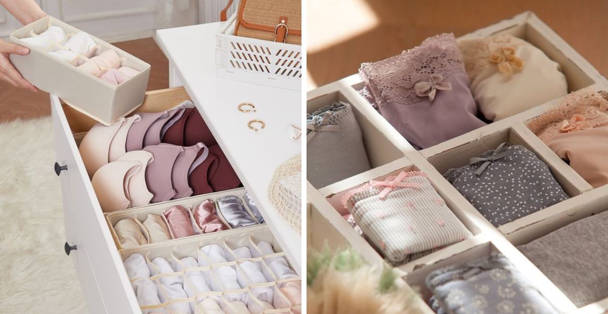 Cómo ordenar el cajón de la ropa interior Revista Para Ti