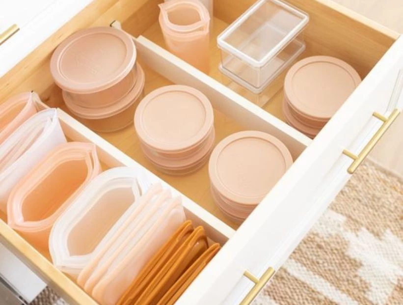 Cómo ordenar el cajón de los tuppers