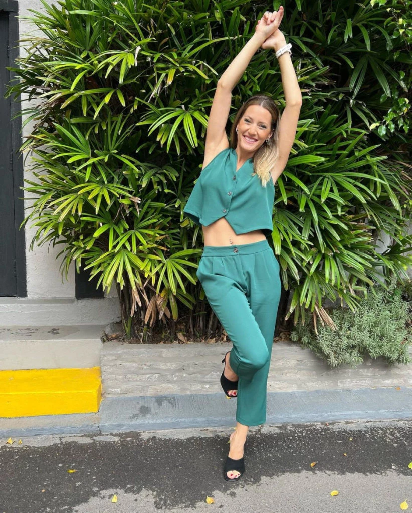 El outfit sastrero de Mica Viciconte