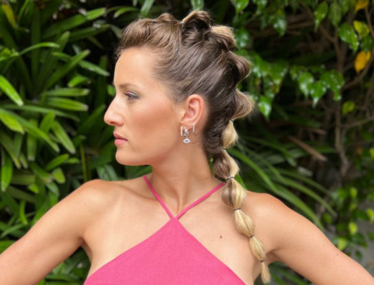 Mica Viciconte lució el peinado que es furor este verano