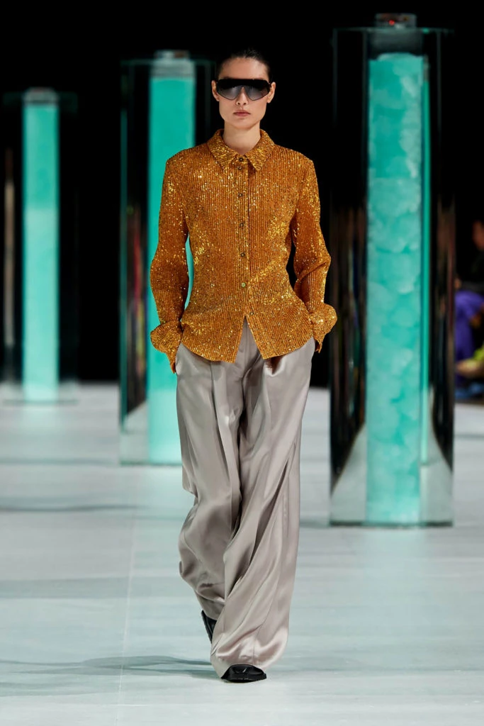 Stine Goya 2023 fashion show during Copenhagen fashion week. Foto: Fotonoticias.