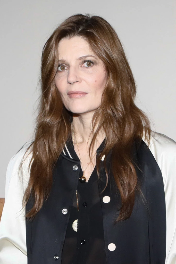 Chiara Mastroianni en el desfile de Celine. Foto: Fotonoticias.