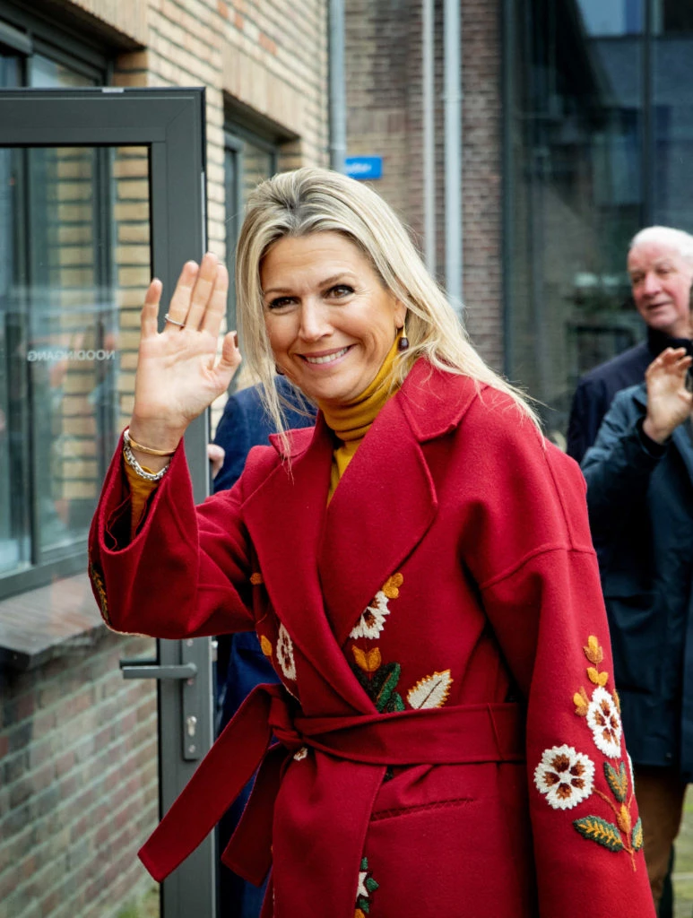 Máxima lució una jugada combinación de colores. Foto: Fotonoticias.