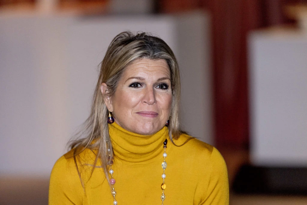 Máxima lució una jugada combinación de colores. Foto: Fotonoticias.