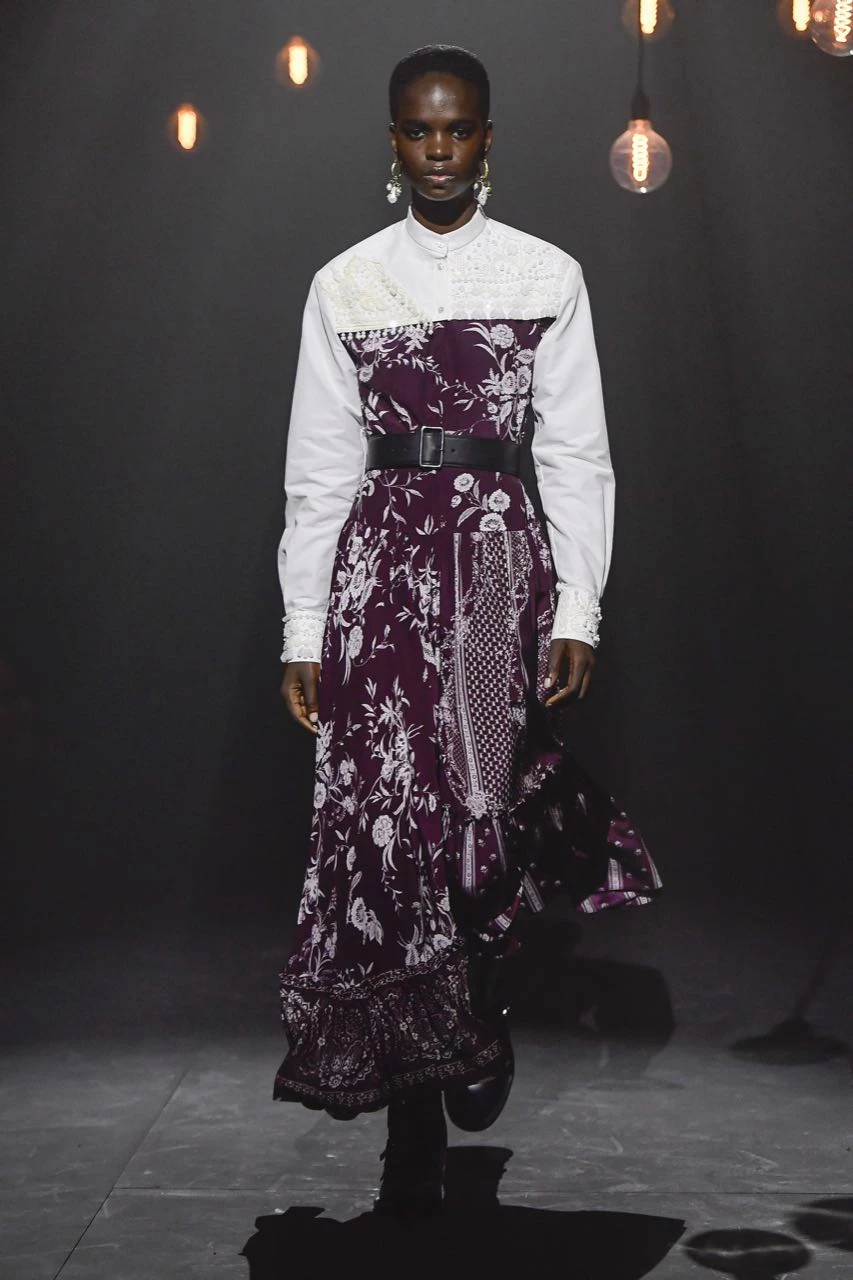 Desfile Erdem, otoño invierno 2023/24, en el Fashion Week de Londres.