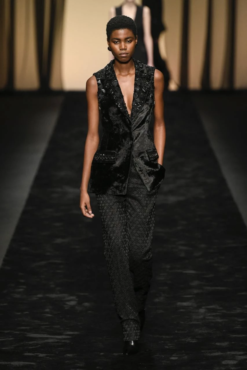 Desfile otoño invierno 2023/24 de Alberta Ferretti en Milan Fashion Week