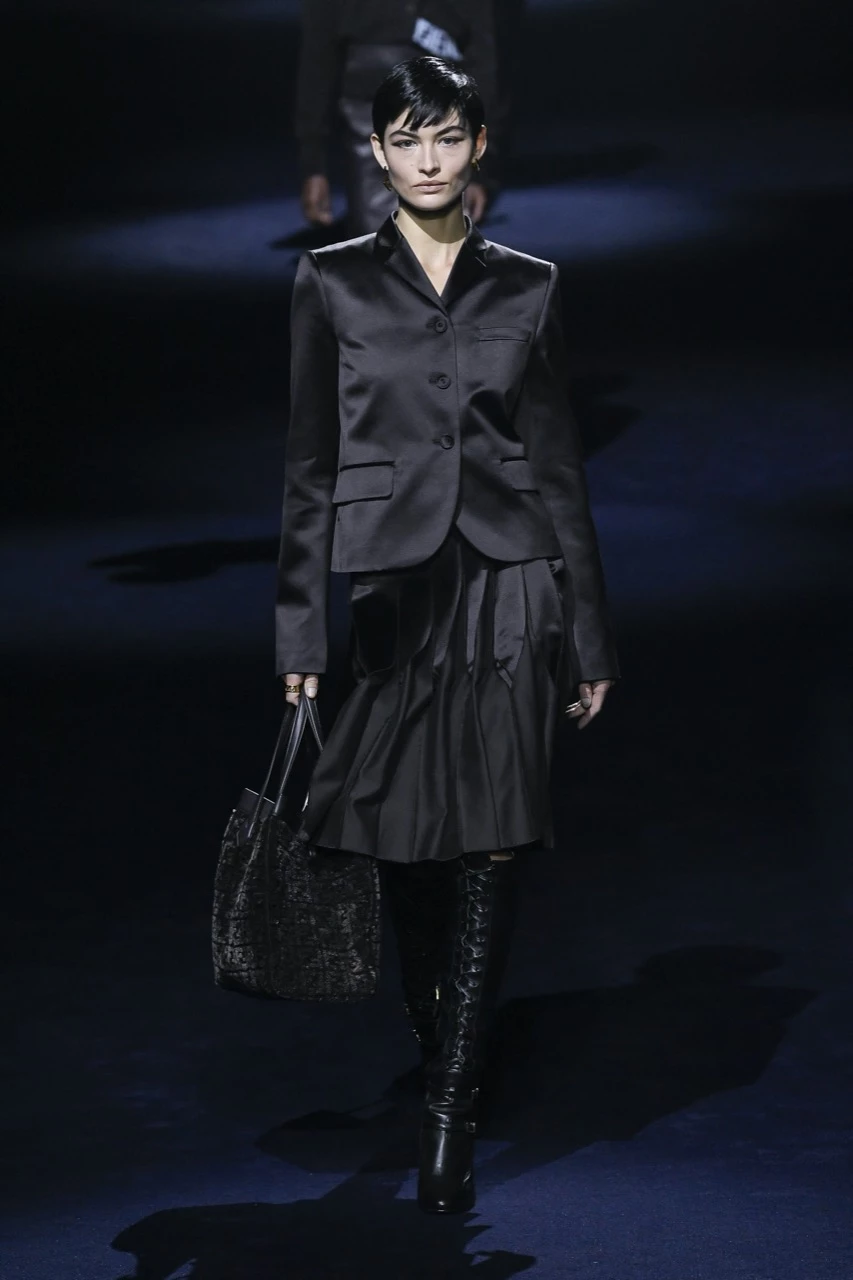 Desfile de Fendi otoño invierno 2023/24 en Milán fashion Week.