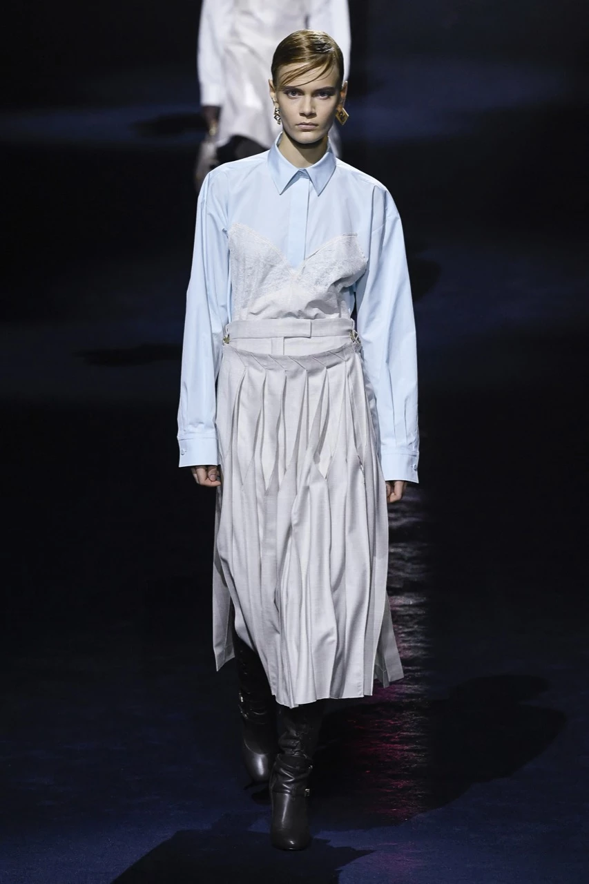 Desfile de Fendi otoño invierno 2023/24 en Milán fashion Week.