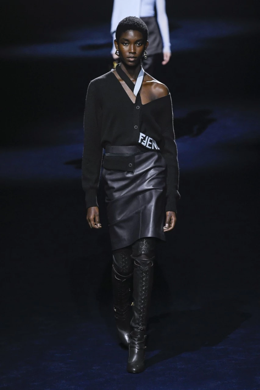Desfile de Fendi otoño invierno 2023/24 en Milán fashion Week.