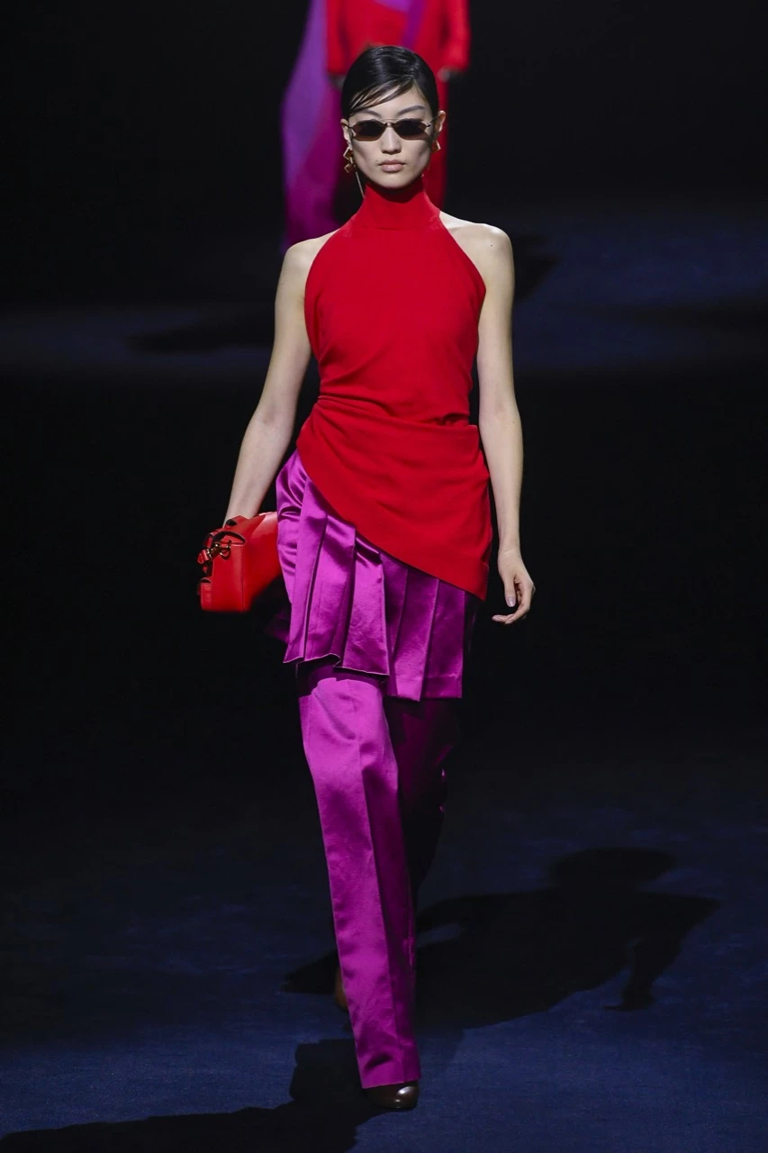 Desfile de Fendi otoño invierno 2023/24 en Milán fashion Week.