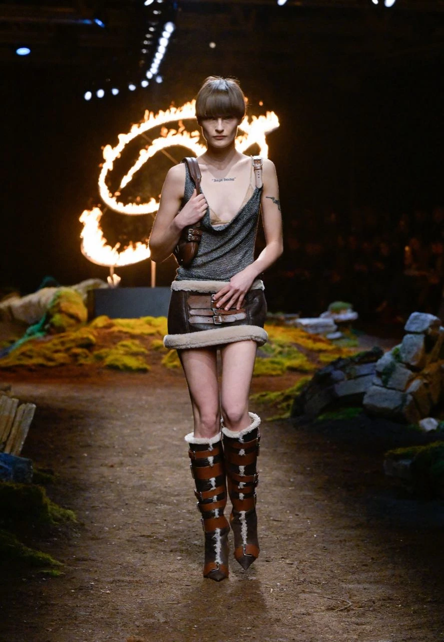 Desfile Blumarine, otoño invierno 2023/23 en la Semana de Moda de Milán