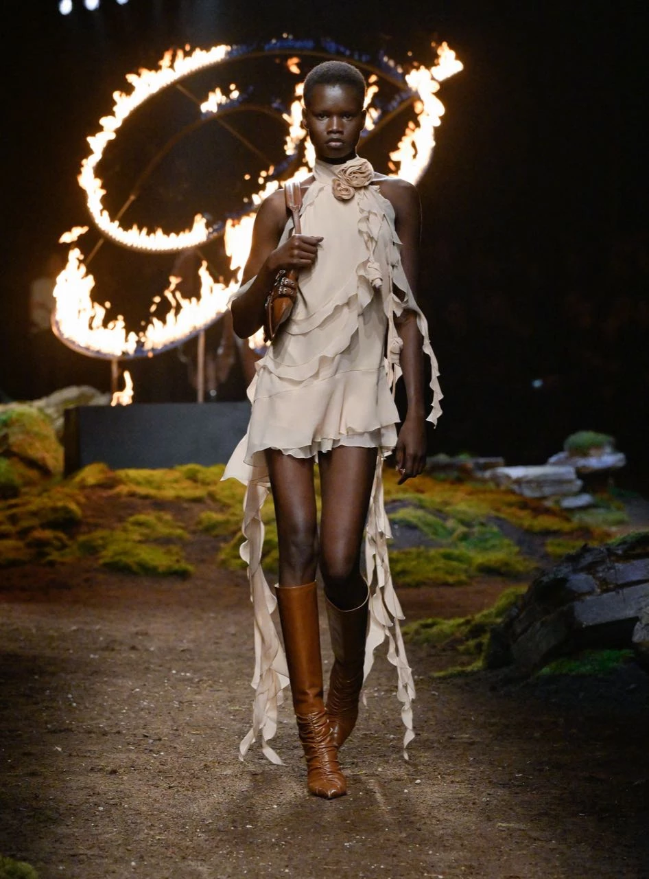 Desfile Blumarine, otoño invierno 2023/23 en la Semana de Moda de Milán