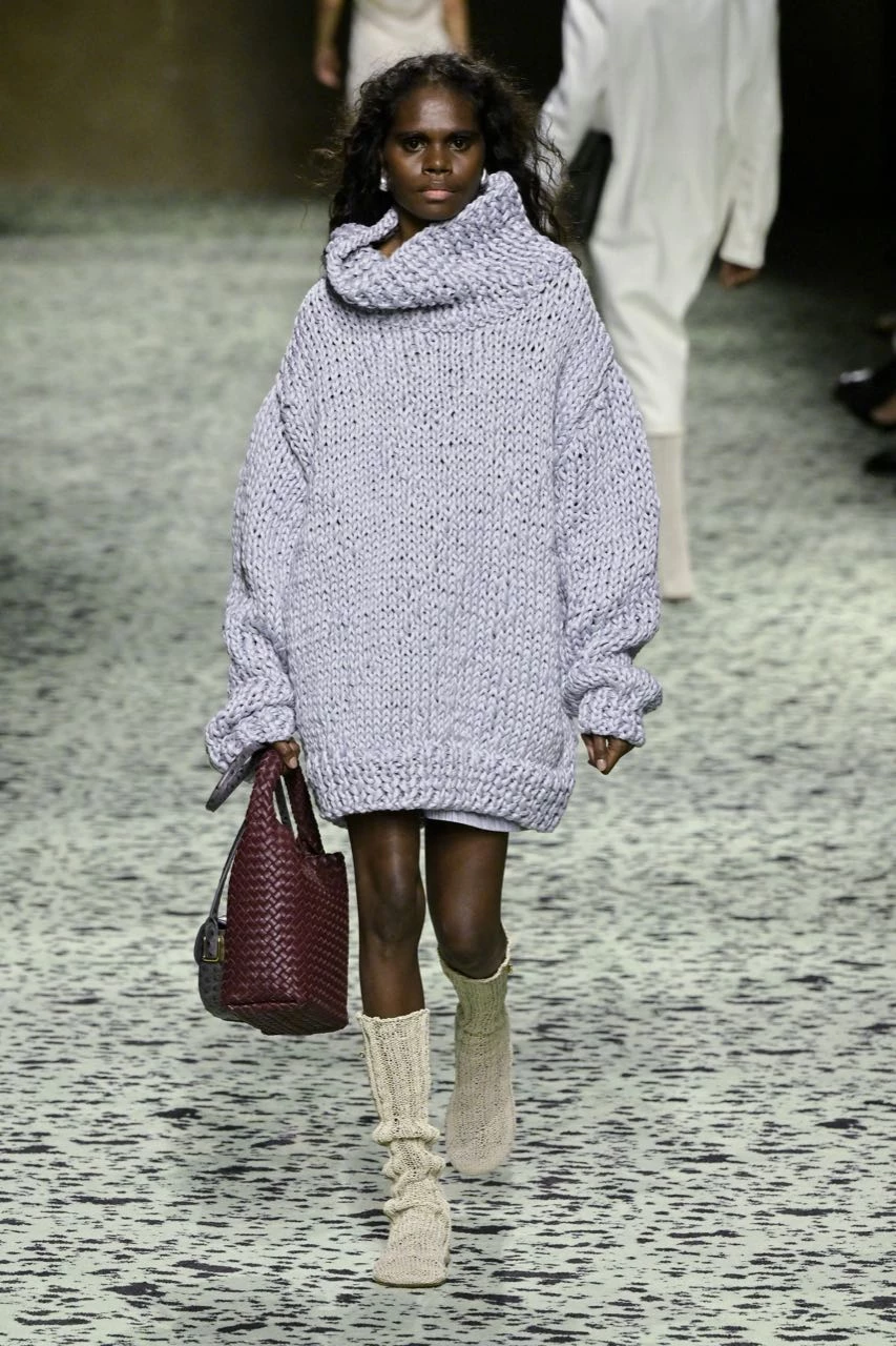 Desfile Bottega Veneta, otoño invierno 2023/24 en la Semana de la Moda de Milán