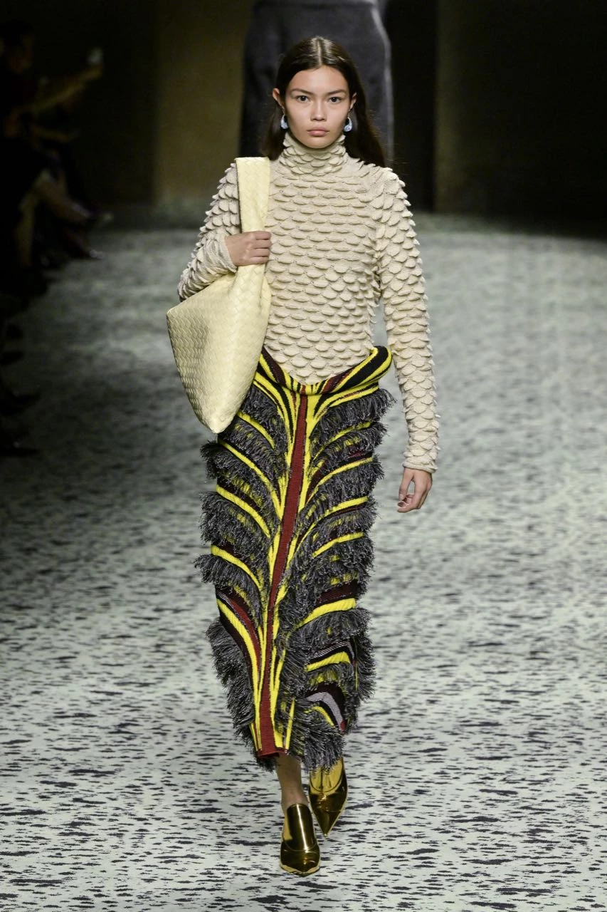 Desfile Bottega Veneta, otoño invierno 2023/24 en la Semana de la Moda de Milán