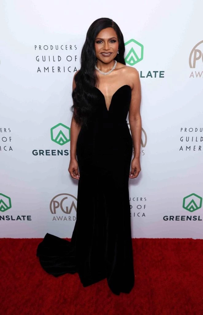 Mindy Kaling en los PGA2023