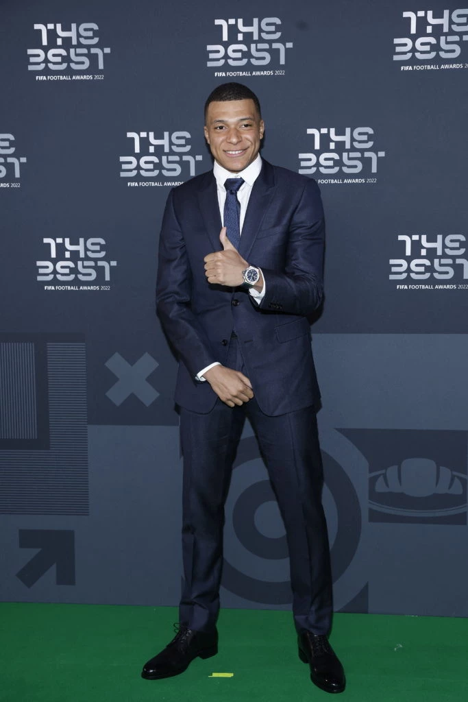 Kylian Mbappé en The Best