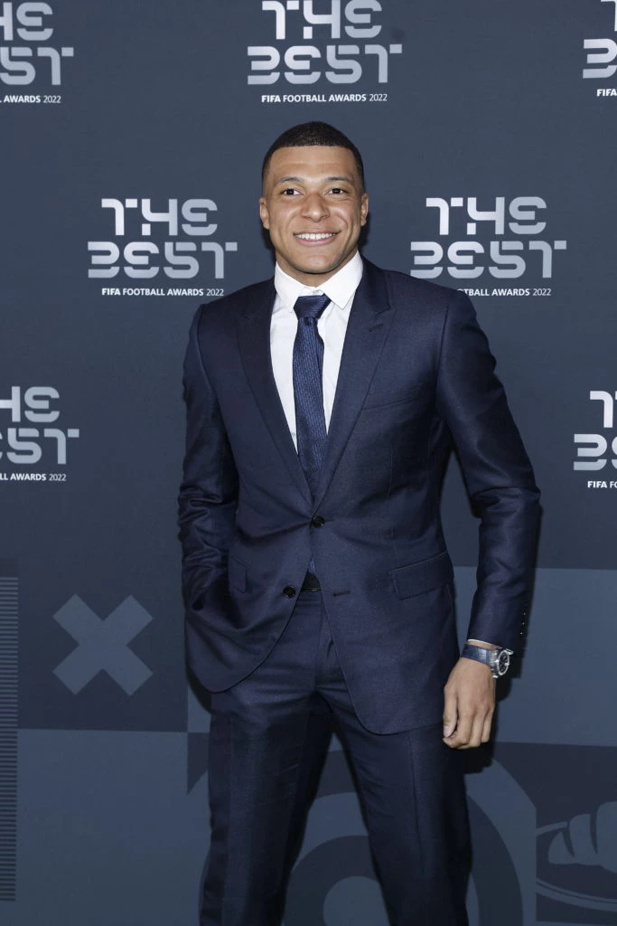 Kylian Mbappé en The Best