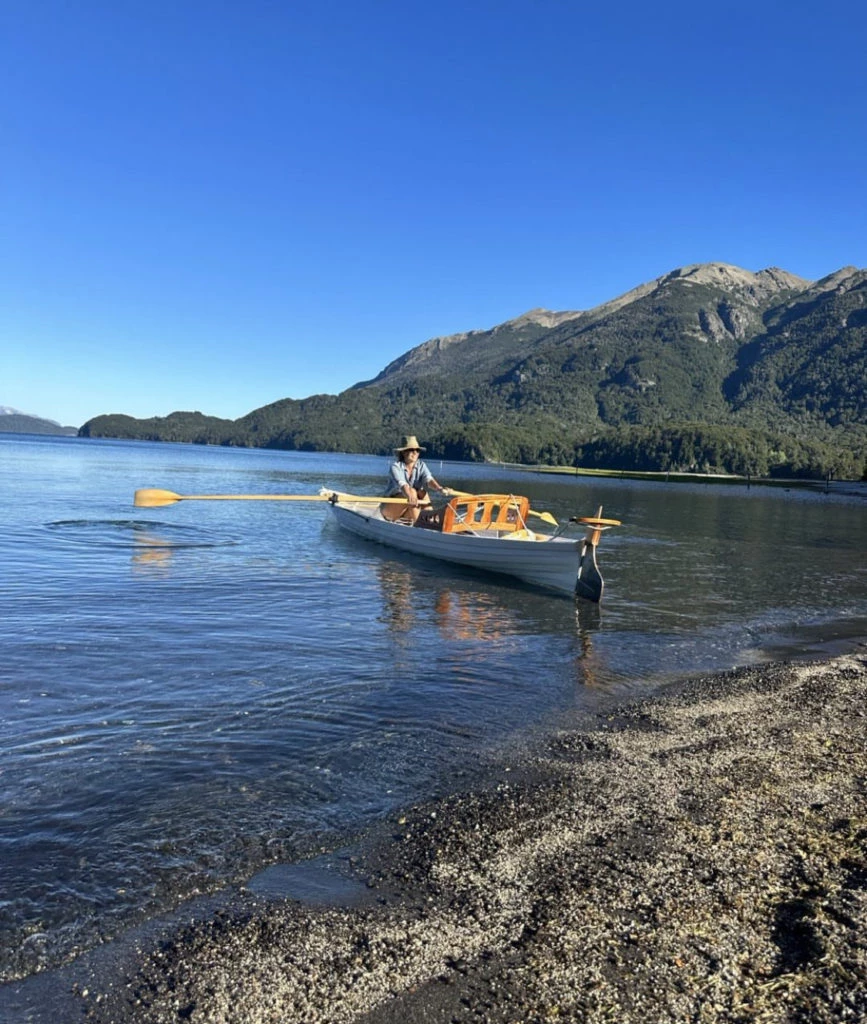 Juliana Awada en la Patagonia. Foto: Instagram.