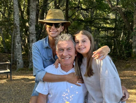 Juliana Awada mostró la intimidad del cumpleaños de Mauricio Macri en la Patagonia