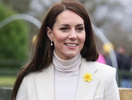 Así es el sofisticado look bicolor de Kate Middleton con el que se animó a hacer spinning 