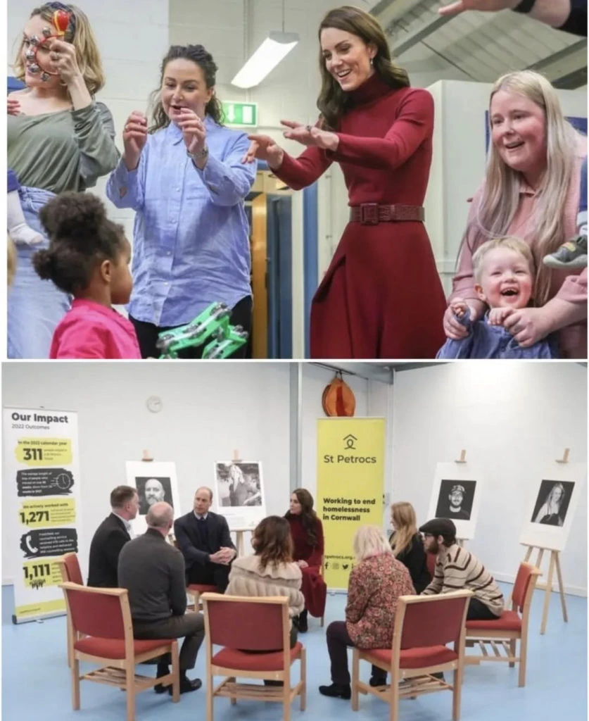 Kate Middleton de visita por el condado de Cornuelles. Foto: Instagram.