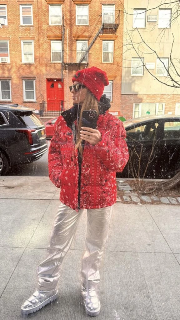 La China Suárez y un look muy cool en Nueva York. Foto: Instagram.