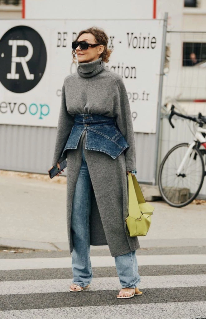 Los suéter maxi serán furor. Foto: Pinterest.