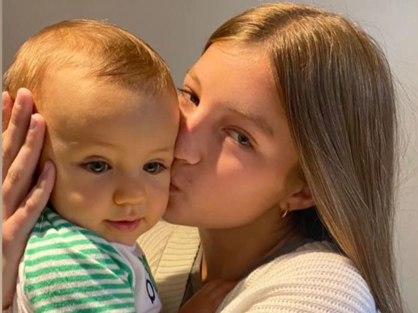 Reencuentro de Allegra y Luca Cubero