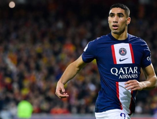 Investigan a Achraf Hakimi, jugador del PSG, por abuso sexual