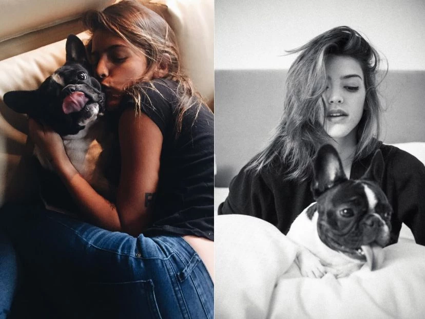 Murió Liona, la perra de Calu Rivero